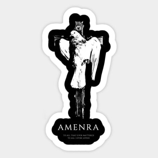 AMENRA DOVE. Sticker